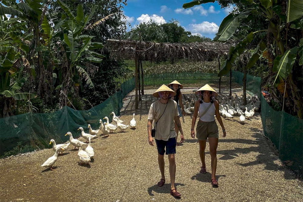 This hands-on experience is both fun and educational, offering a unique glimpse into rural life